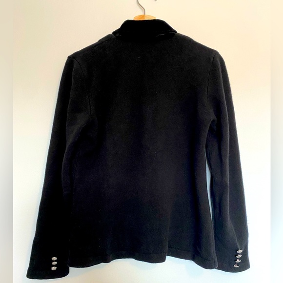Ralph Lauren Cashmere/Wool blend Cardigan/Blazer | Black - Picture 2 of 6